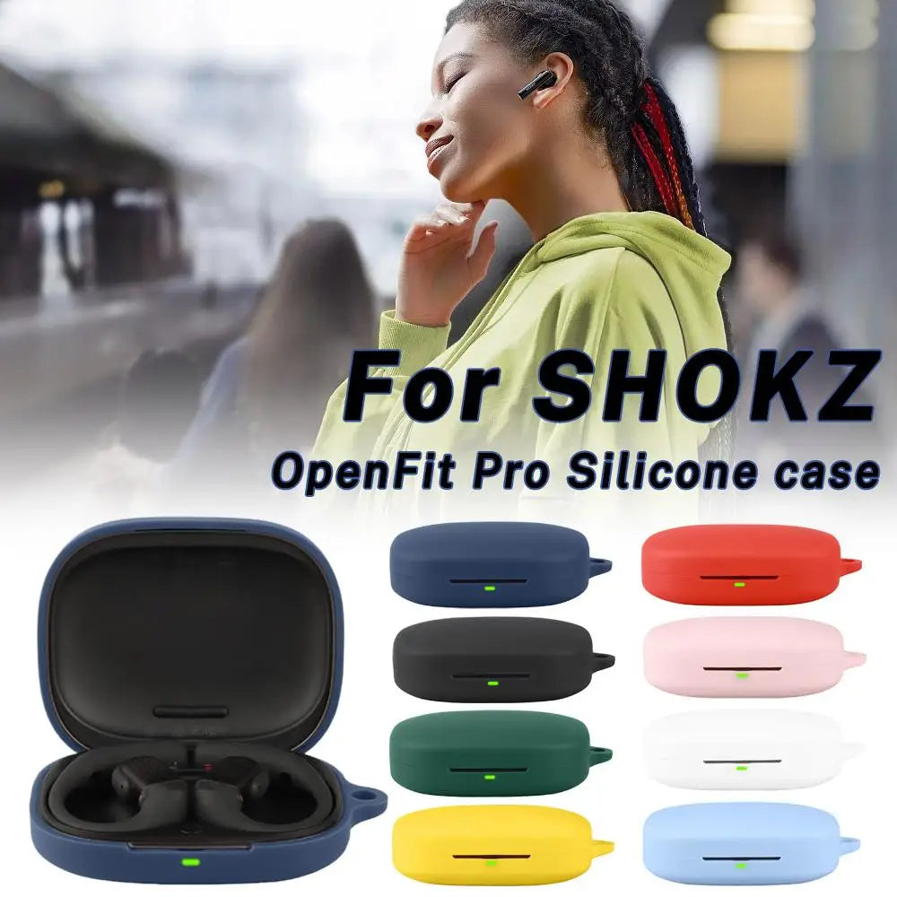 Silicone Case for SHOKZ OpenFit Pro Charging Case | 8 Colors