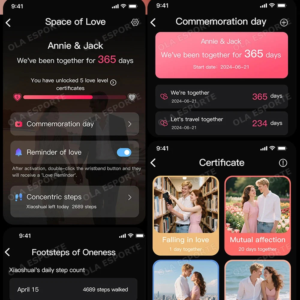 Smart Ring – Heart Rate, Sleep & SpO₂ Monitor | Ola Esporte