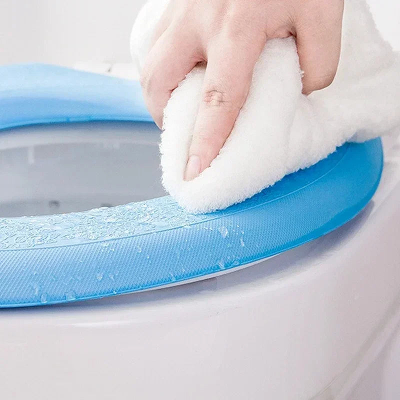 Waterproof EVA Toilet Seat Cushion Cover – Universal 41×38cm