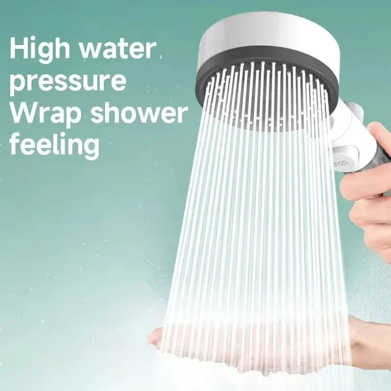 High Pressure Handheld Shower Head | 8 Modes & Water Filter