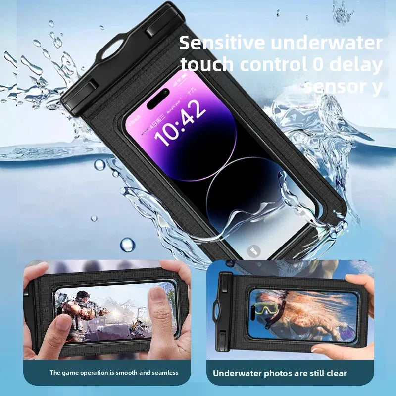 Waterproof Smartphone Case Cellphone Pouch Underwater Phone Swimming