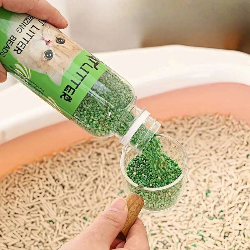 Cat Litter Deodorizing Beads – Litter Box Odor Eliminator