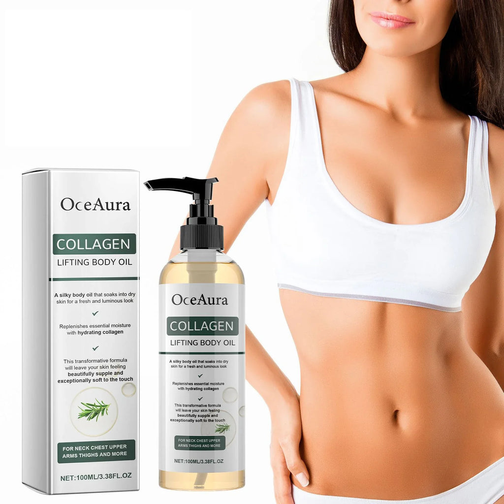 OceAura Collagen Body Oil | Moisturizing Lifting Dry Skin Oil
