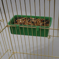 Hanging Bird Bath Cube – Cage Tray for Parrots & Budgies