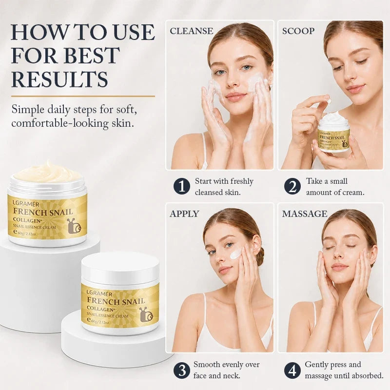 LGRAMER Vitamin C & Hyaluronic Acid Brightening Face Cream