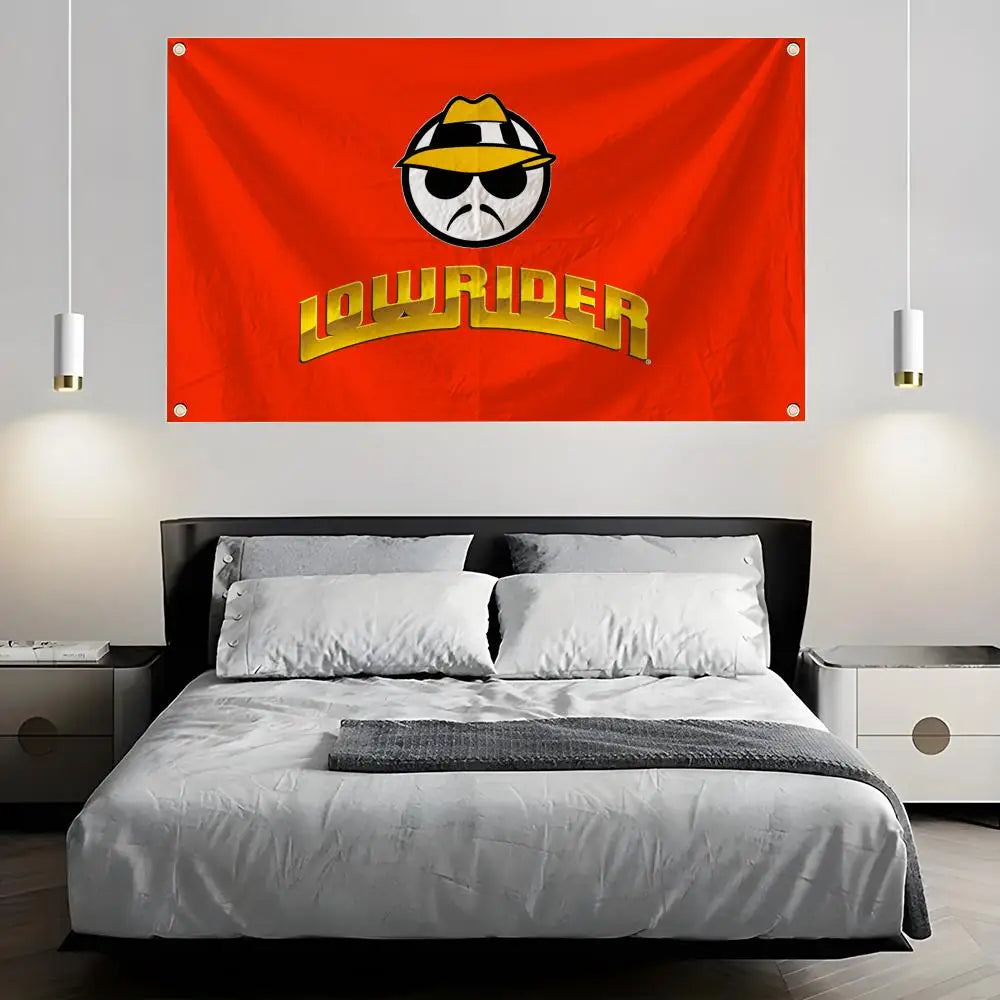 Lowrider Art Flag – Indoor Wall & Outdoor Event Banner