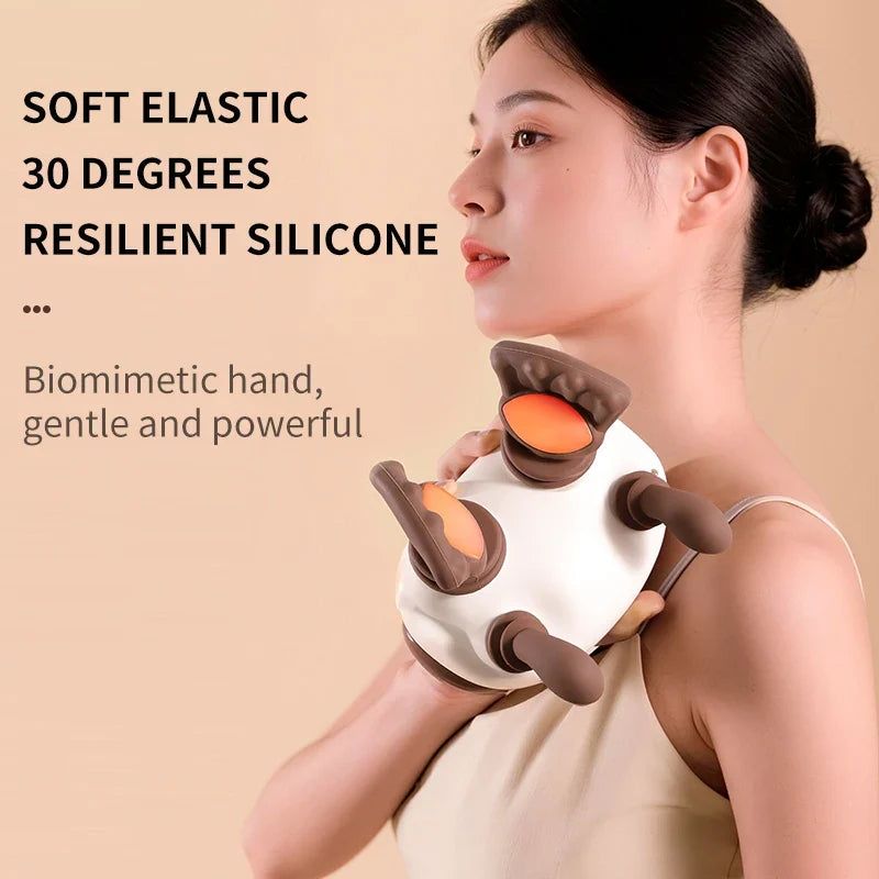 Axl Z10 Shiatsu Neck & Shoulder Massager with Heat | Portable