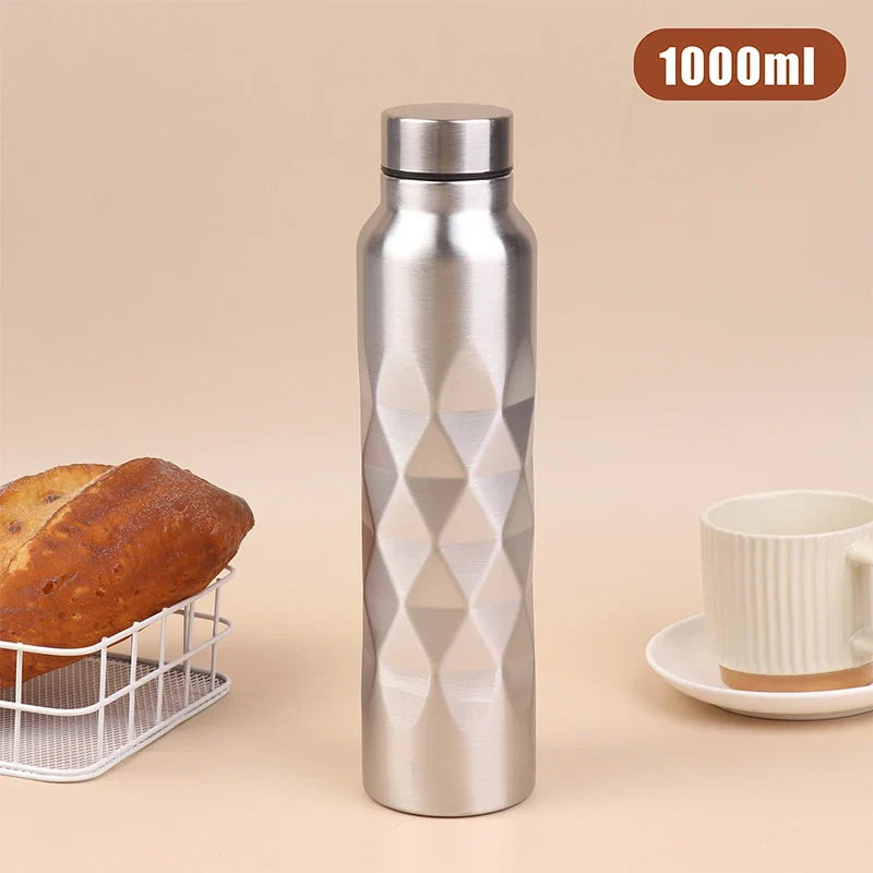 1000ml Stainless Steel Water Bottle – Leak-Proof Sport Flask