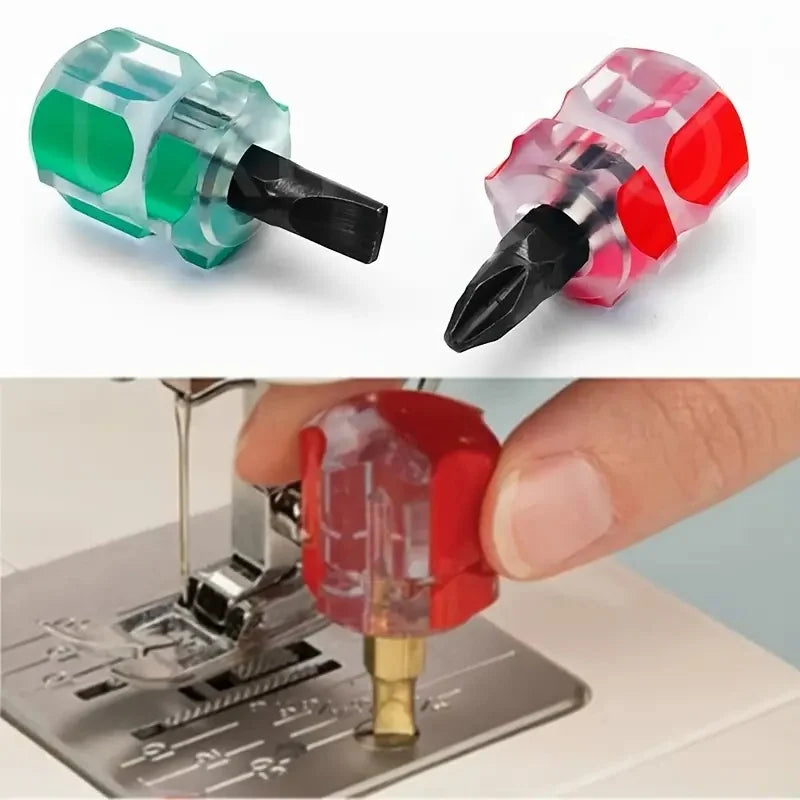 Ultra Short Mini Phillips & Flathead Screwdriver