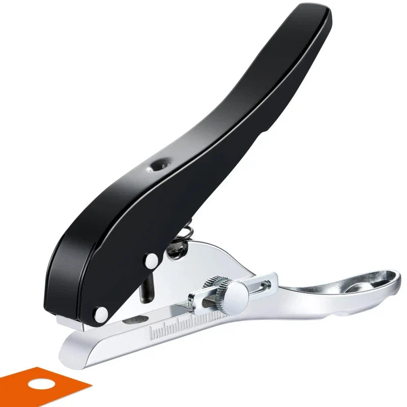 Paper Puncher Edge Banding Punching Pliers Round Hole Metal Portable