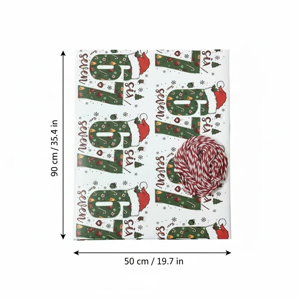 Meme Christmas Wrapping Paper Roll | 50cm x 90m Funny Gift Wrap
