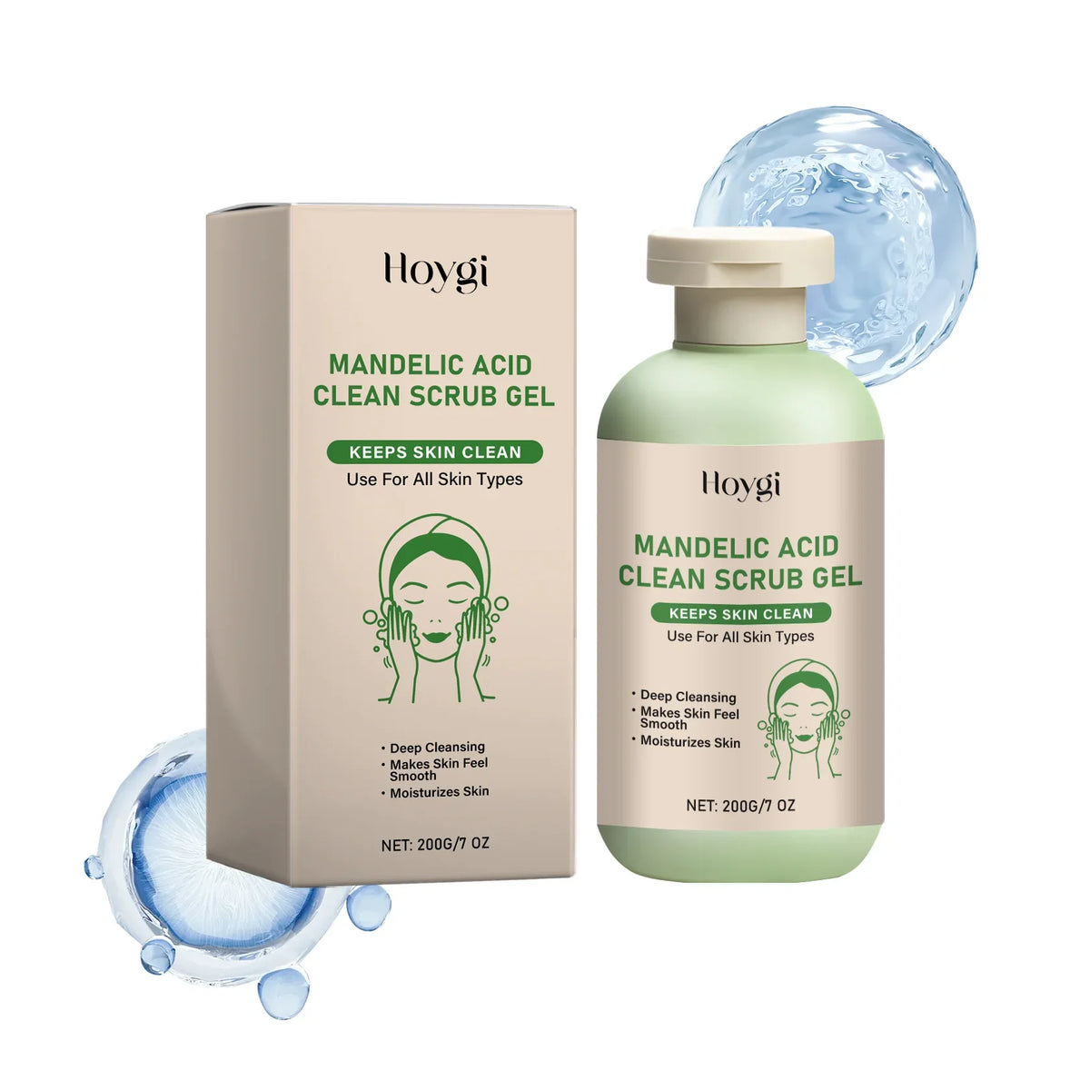 Hoygi Body Exfoliating Gel – Cleanse, Smooth & Hydrate Skin