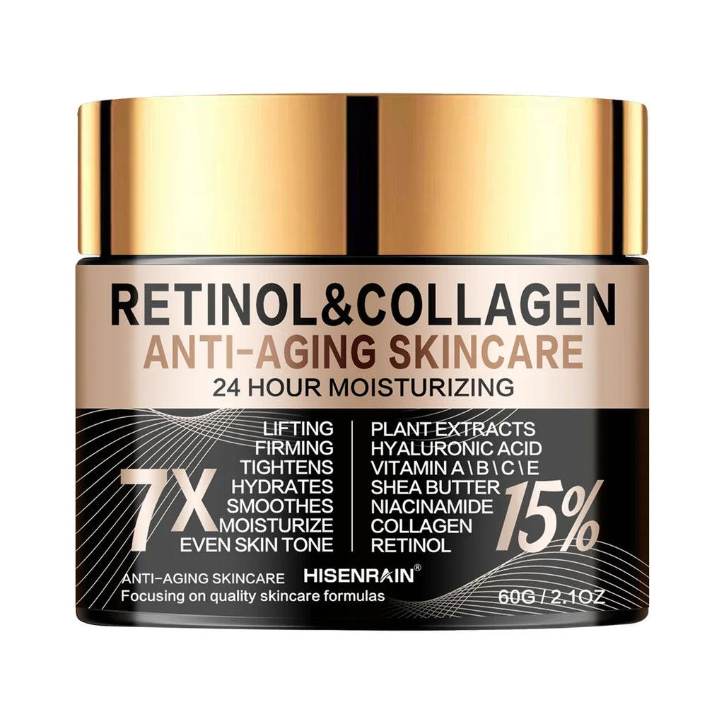 HISENRAIN Retinol Collagen Face Cream – Firming Moisturizer
