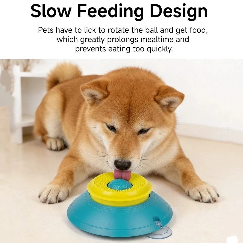 Anti-choking Dog Licking Bowl Non-slip Base Food-grade Slow Feeder