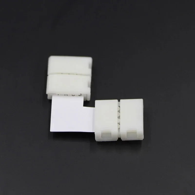 L-shape 4Pin RGB 5050 LED Connector Strip Light Connectors L-shaped