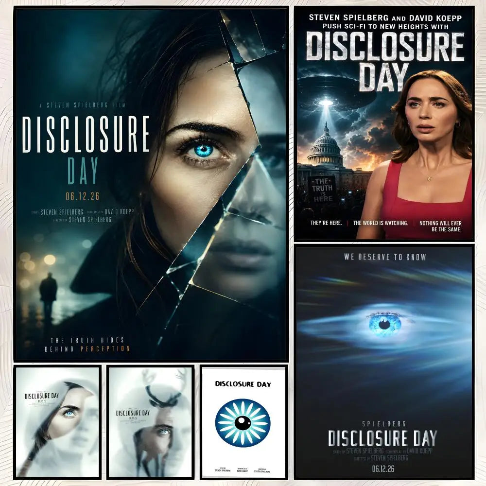 Movie Disclosure Day HD Self-Stick Wall Art Poster – Waterproof