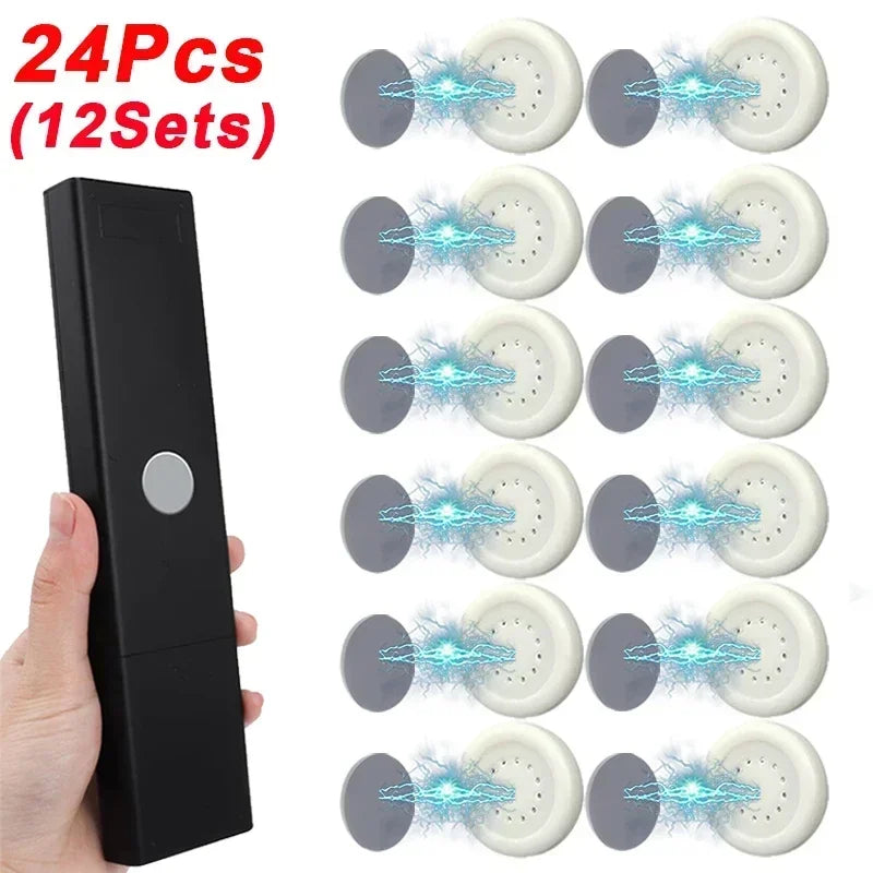 Strong Magnetic Wall Hooks – Key & Remote Organizer (4–24 Pack)