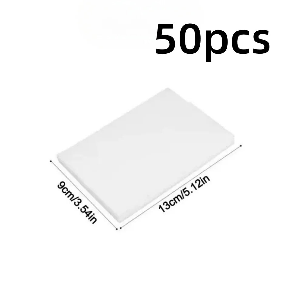 50-Pack Aquarium Filter Paper – Non-Woven Water Purification Pads