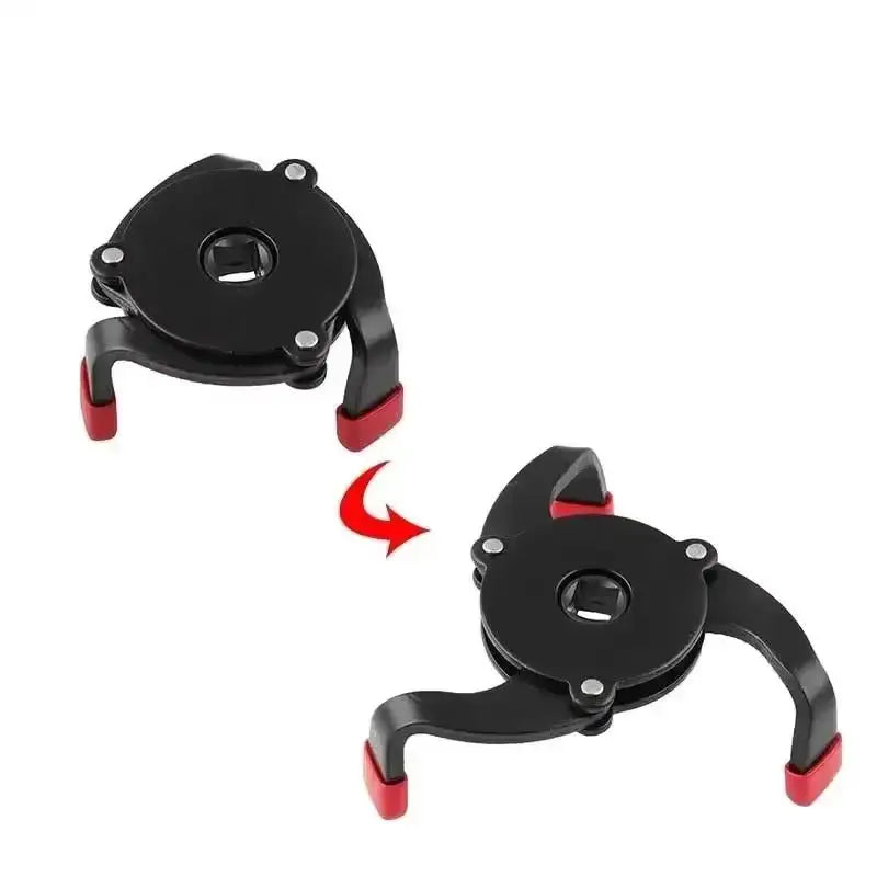 3-Jaw Universal Oil Filter Wrench | High Carbon Steel Car Tool