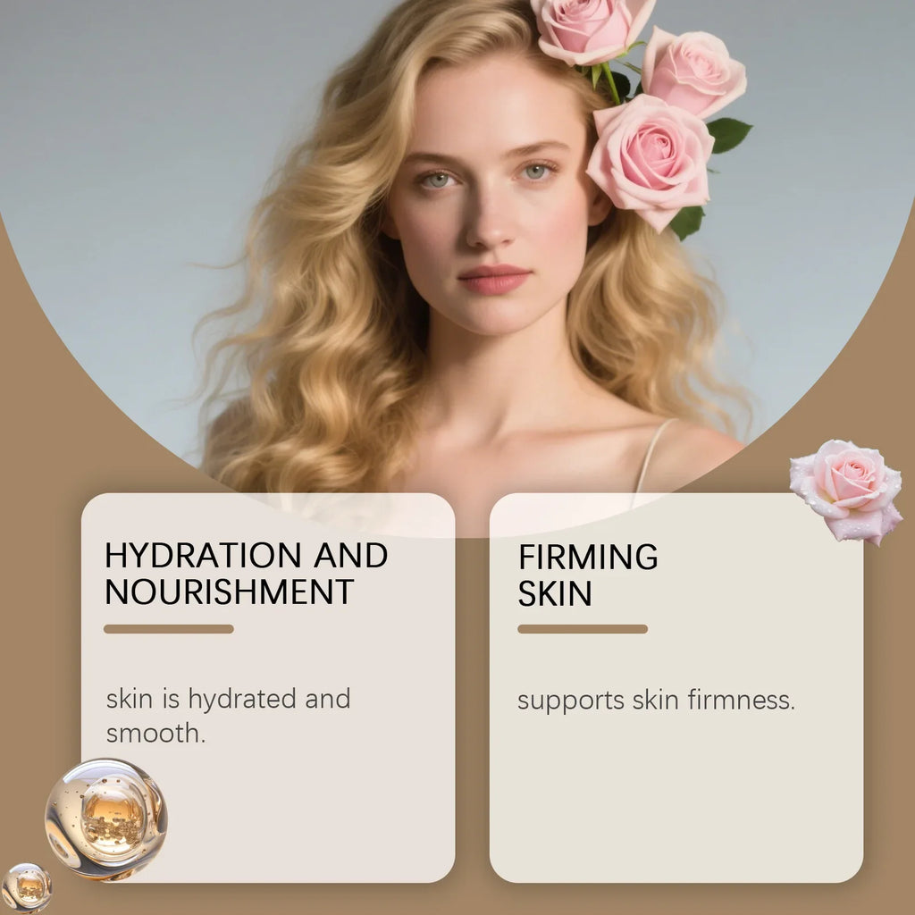 HOEGOA Rose Oil Face Serum – Anti-Aging & Brightening 100ml