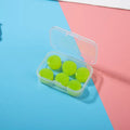 Reusable Silicone Ear Plugs for Sleep & Noise Reduction – 12 PCS