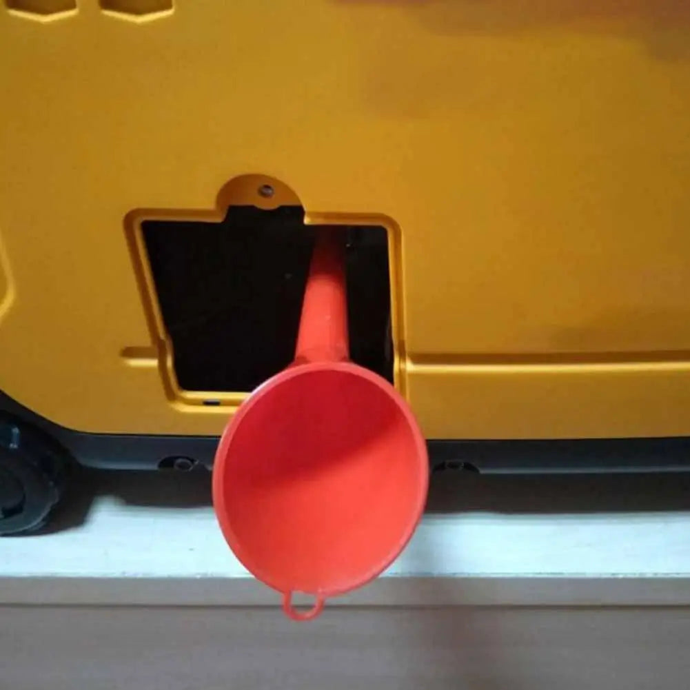 Car Funnel Gasoline Oil Fuel Filling Tools Long Stem Flexible