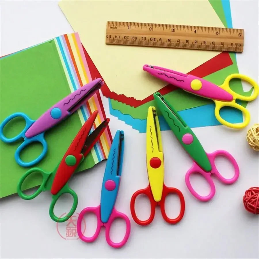 Kids Safety Scissors Set of 6 – Art, Craft & Scrapbooking