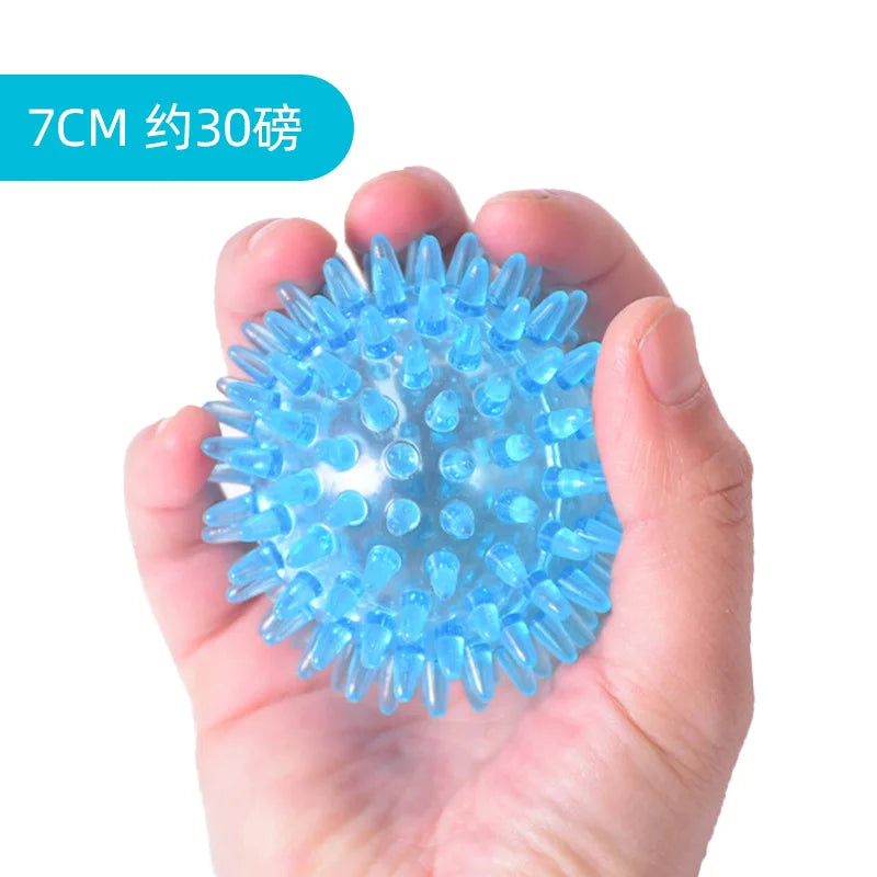 Spiky Ball Hollow Soft Transparent Strength Recovery Exercise Stress