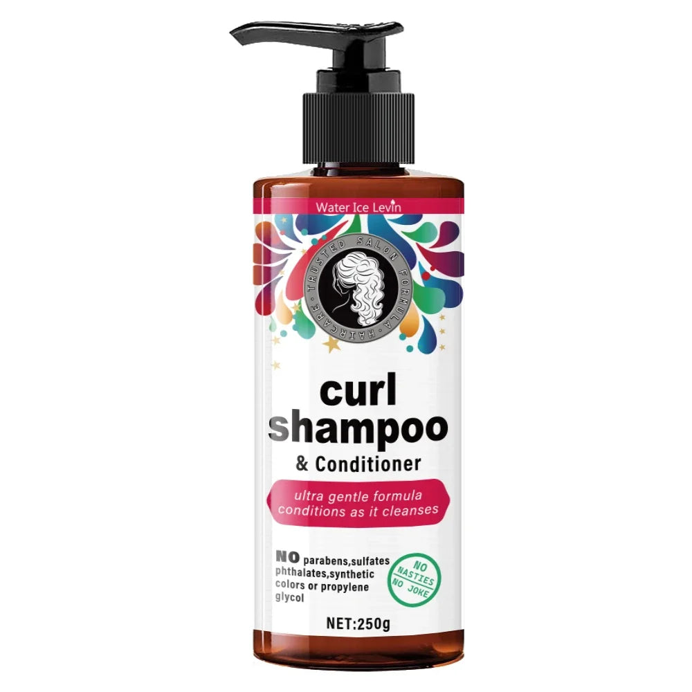 Curly Hair Shampoo & Conditioner 250g – Glycerin Moisture