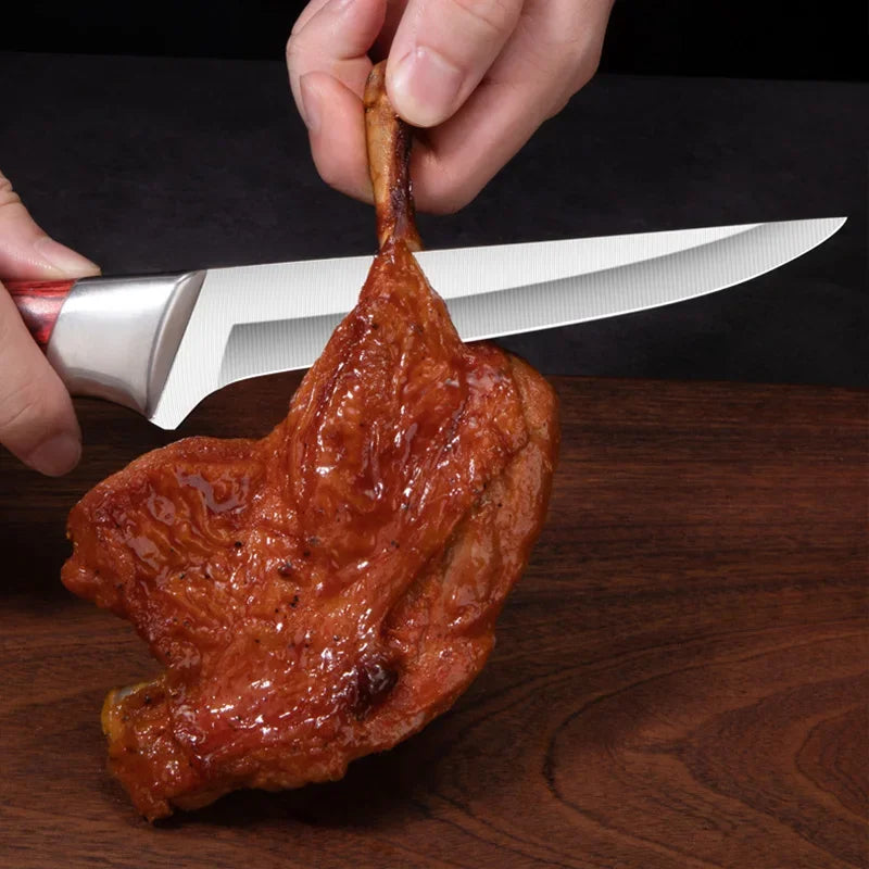 InLeung Stainless Steel Boning Knife – 14.8" Kitchen Utility