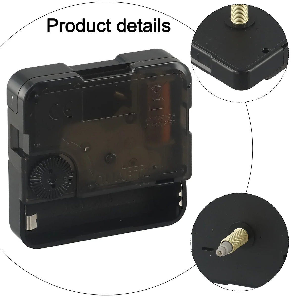 Silent Wall Clock Movement Scanning Quartz Watch DIY Repair