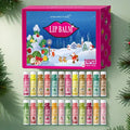 24-Piece Flower & Fruit Lip Balm Set – 12 Natural Scents