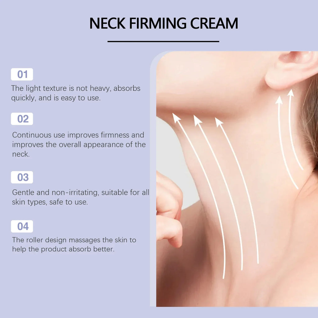 Firming Roll-On Neck Cream – Hydrating & Wrinkle-Reducing