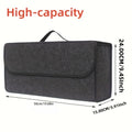 Car Trunk Organizer – Large Foldable Felt Storage Box