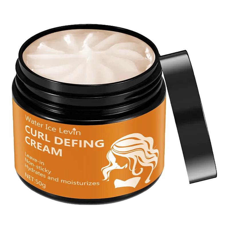 Black Castor Oil Curl Styling Cream – Moisturizing 50g