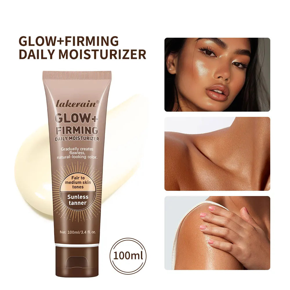 Lakerain Gradual Self Tanner Lotion – Streak-Free Sunless Tan