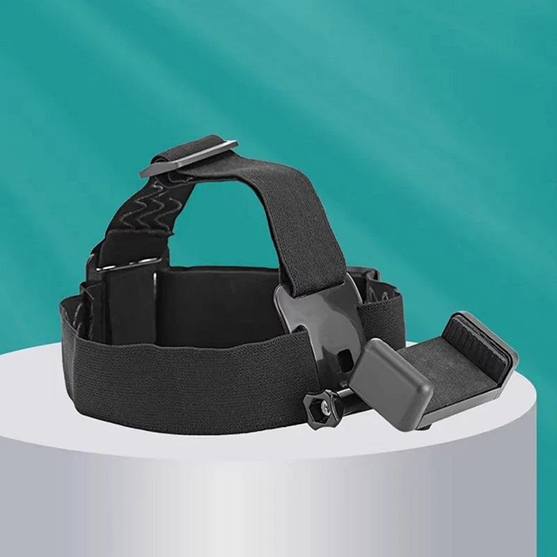 Head-Mounted Phone & Action Camera Headband Mount Bracket