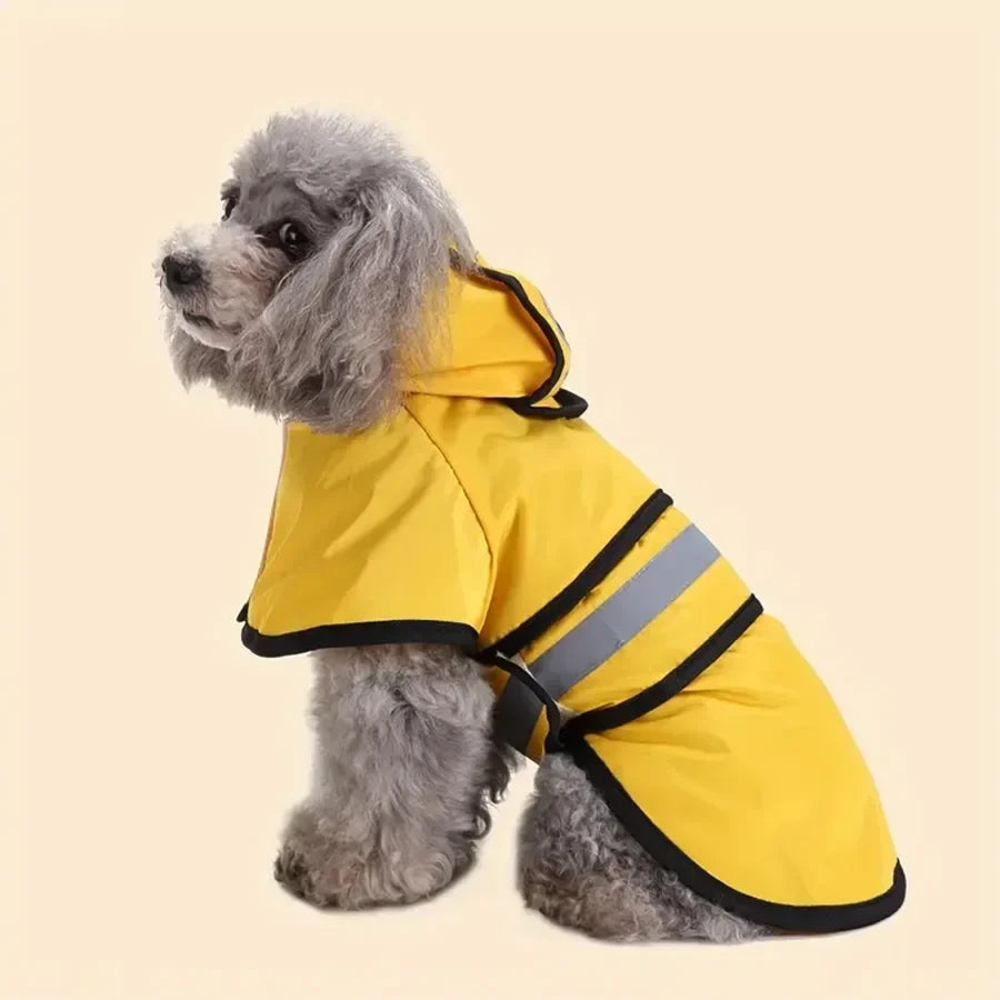 Adjustable Waterproof Windproof Dog Raincoat – All Sizes