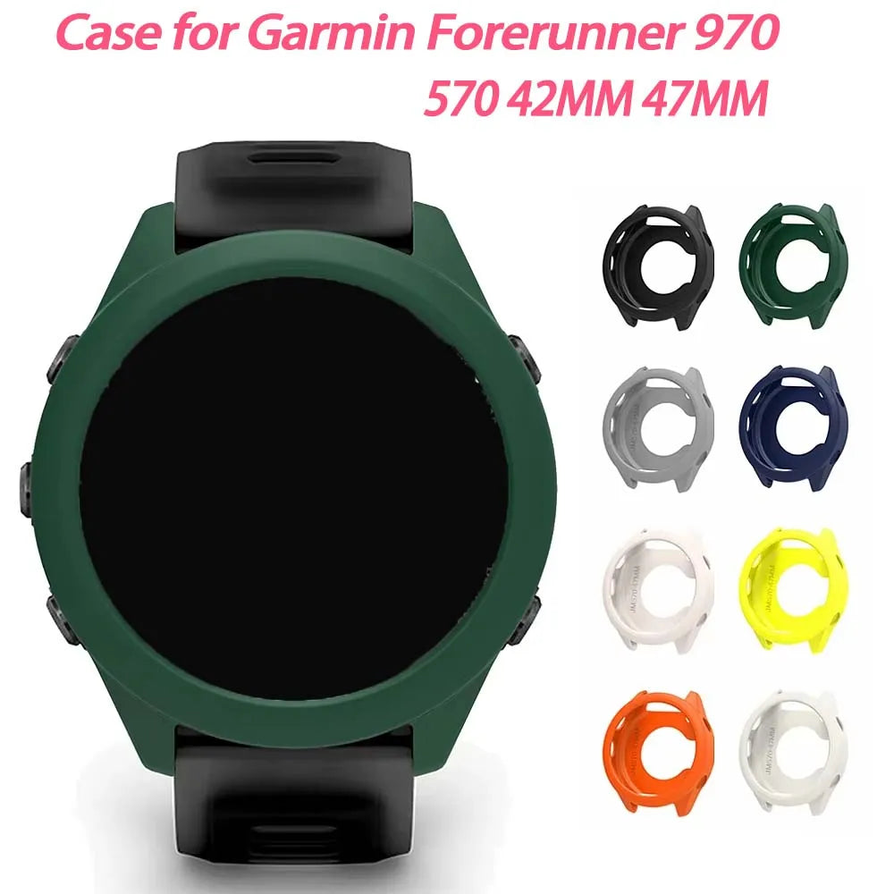 Silicone Bumper Case for Garmin Forerunner 570 & 970