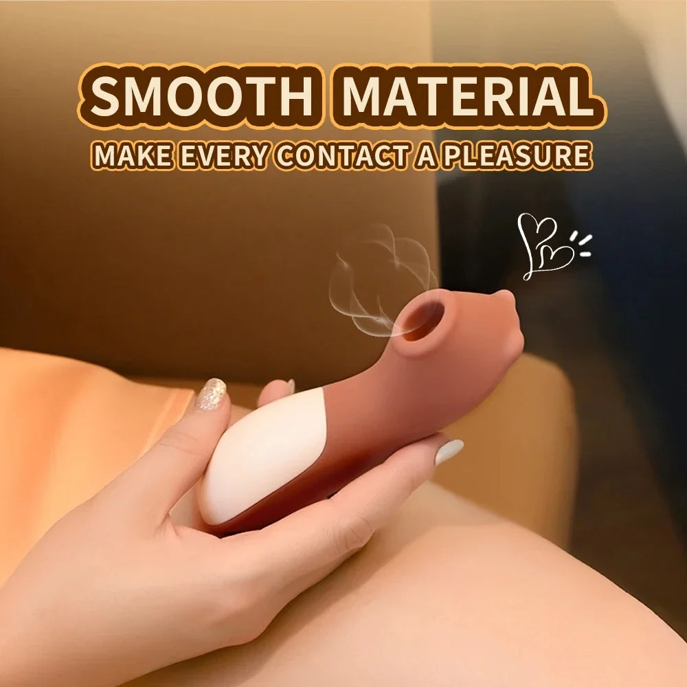 Whisper-quiet Women Powerful Suction Clitoral Stimulator Oral Vacuum