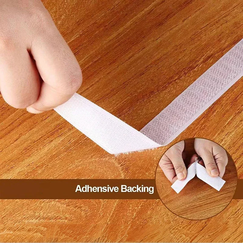 Self-Adhesive Hook & Loop Fastener Tape – 1M to 25M