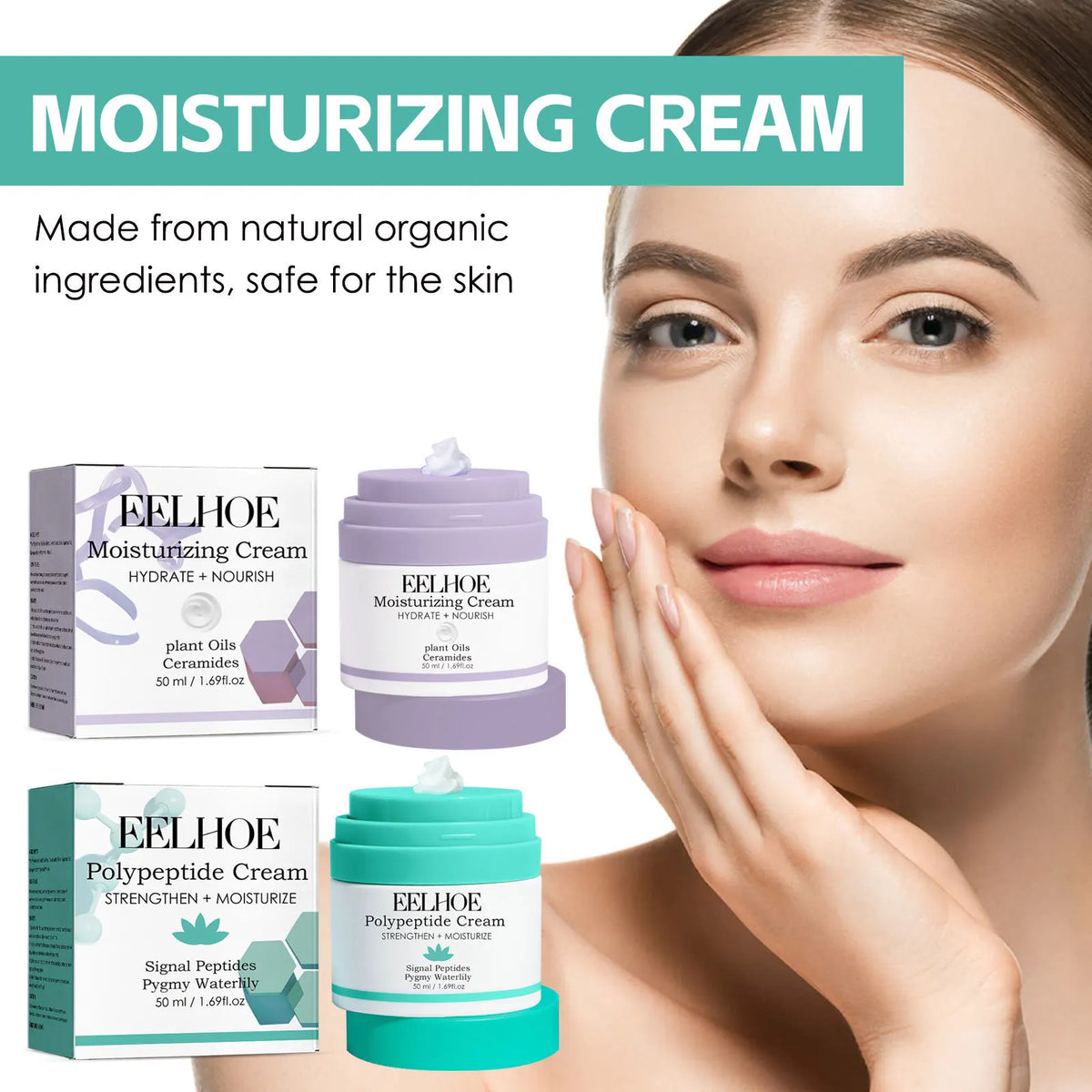 Eelhoe Hydrating Face Cream – Firming, Brightening 50ml