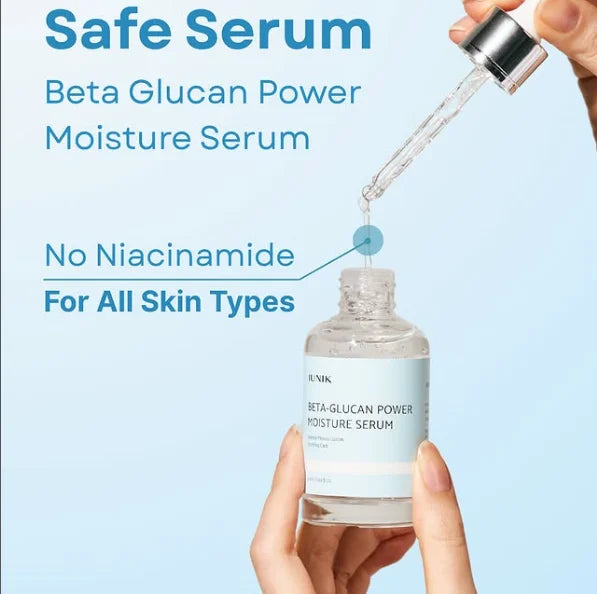 iUNIK Beta-glucan Power Moisture Serum Blue No Niacinamide Safe All