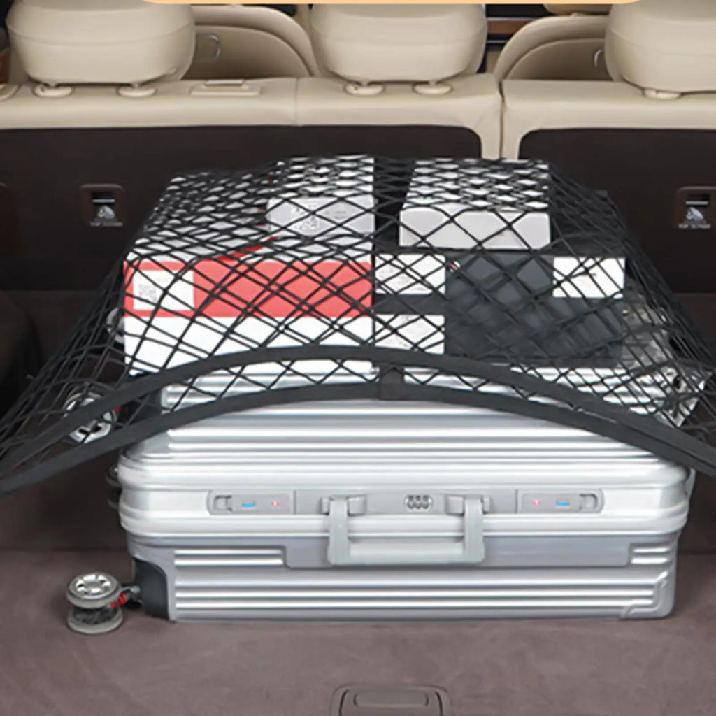 Trunk Net Vehicle Luggage Mesh Elastic Anti-slip Car Storage Tools