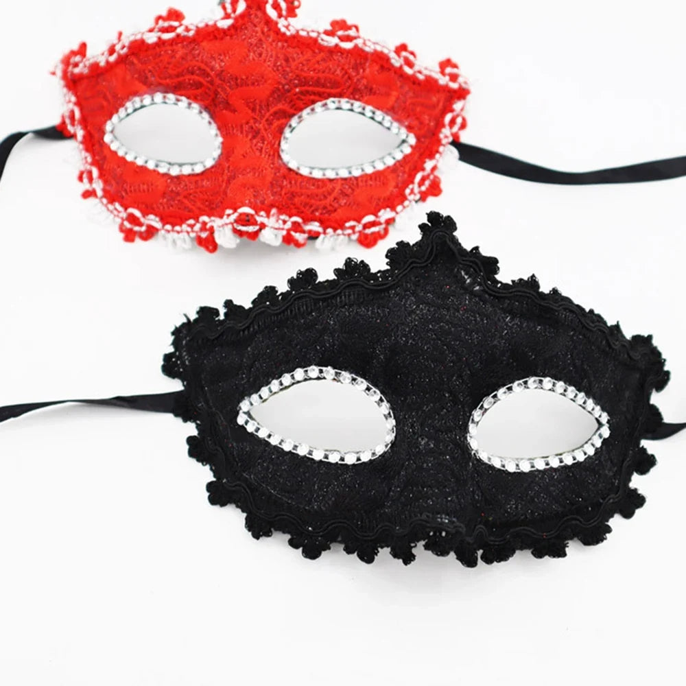 Adult Half-face Mask Retro Half Face Masks Venetian Party Beauty