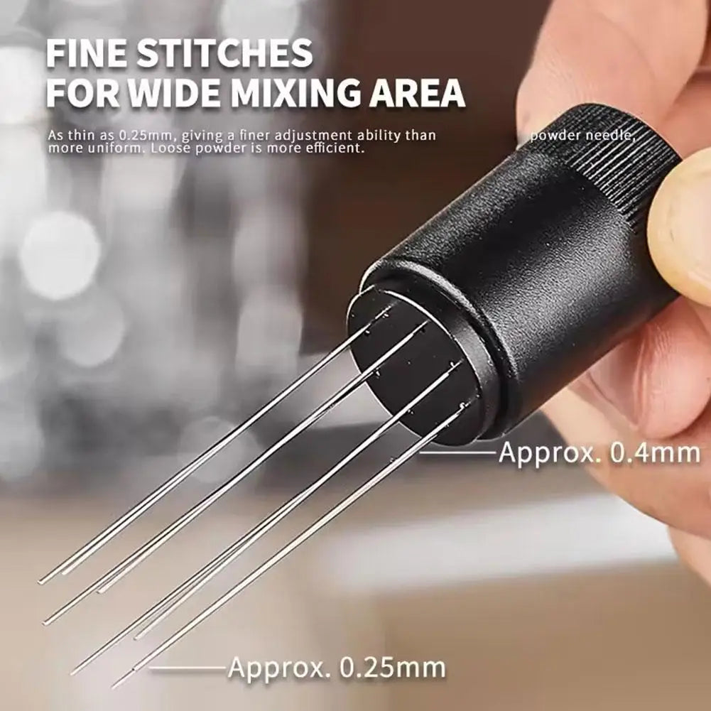 WDT Espresso Dispensing Needle Tool with Magnetic Stand