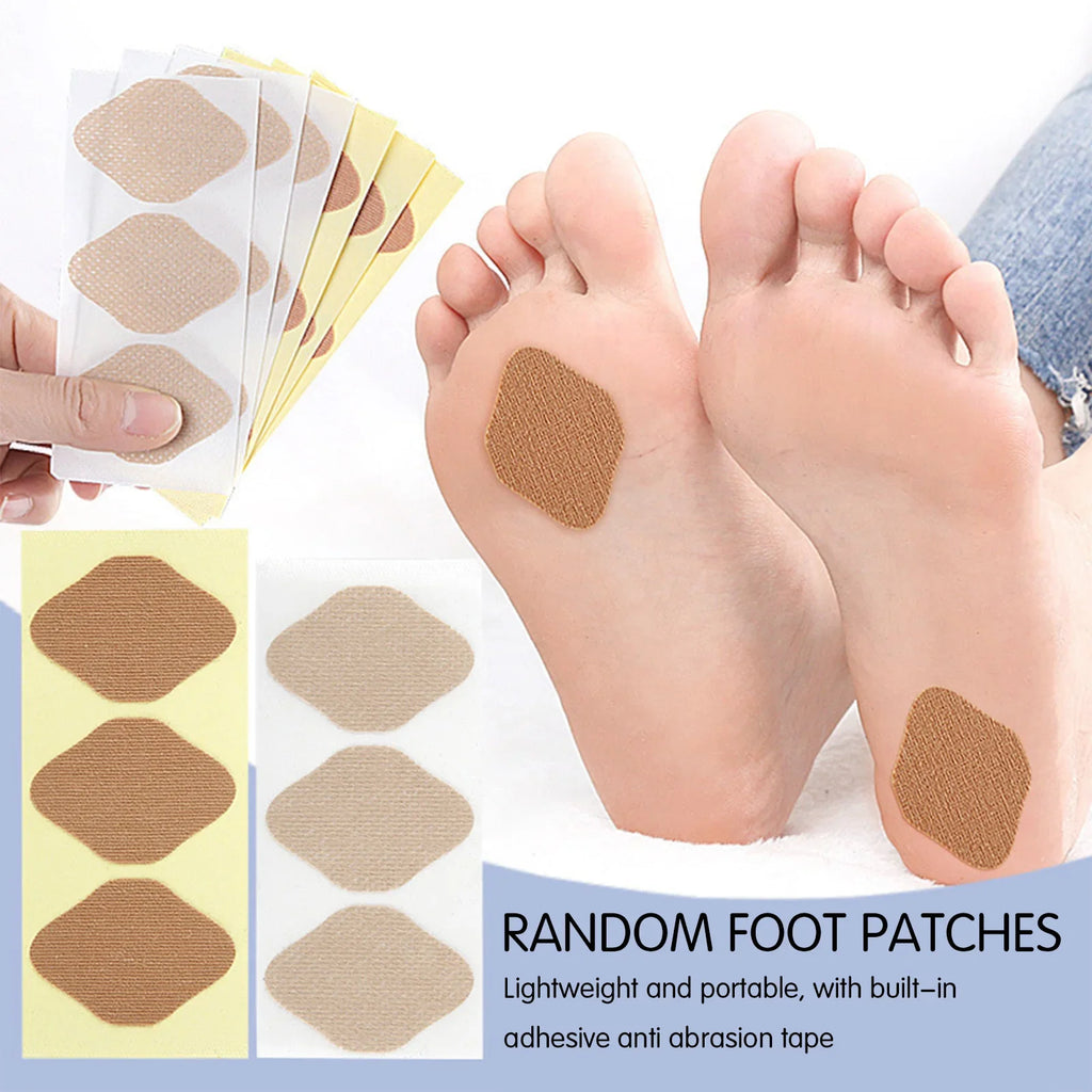 Transparent Heel Pads 30 Pcs – Anti-Blister Shoe Cushion Stickers
