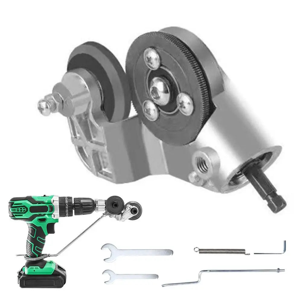 Electric Drill Sheet Metal Cutter Attachment | Plate Shearer