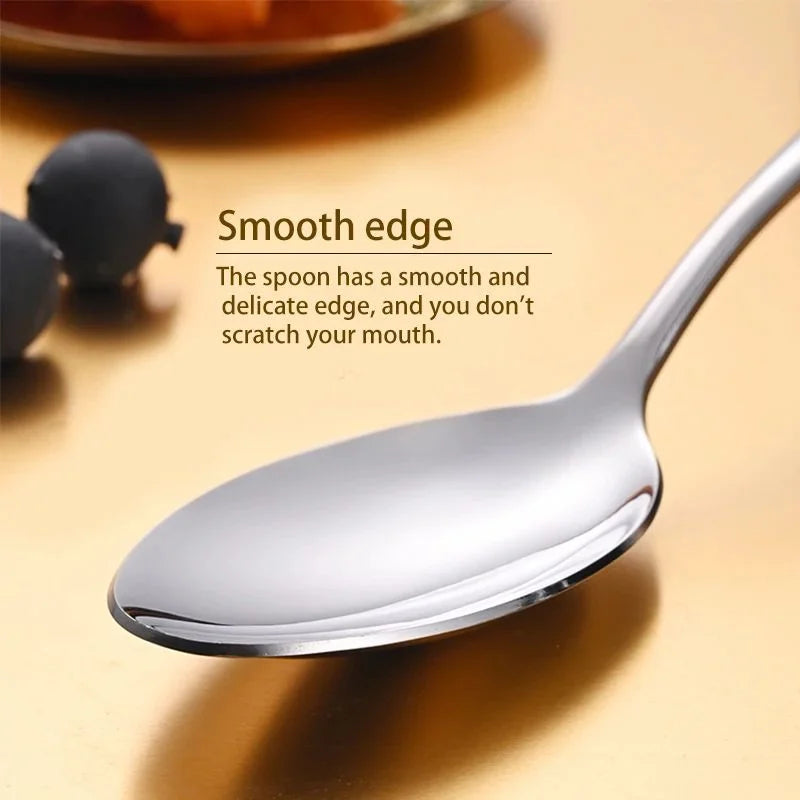 24-Pc Star Diamond Stainless Steel Cutlery Set – Knife Fork Spoon