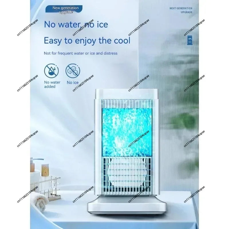 Mini Portable Air Cooler – Silent Semiconductor Cooling Fan